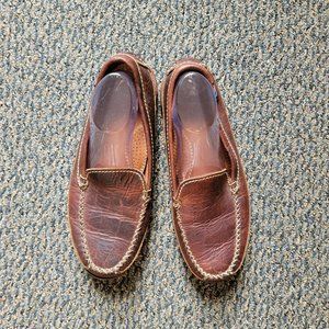 VINTAGE CHIPPEWA MEN'S RUGGED CASUAL BISON  Slip-on Loafer SIZE 12 MADE IN MAINE